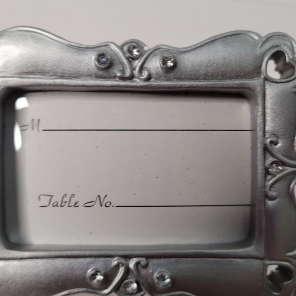 13 Boxes of Silver Place Card Holder Frame. - Picture 4 of 8